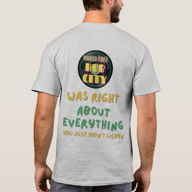 Camiseta RFHC Was Right T-Shirt (Reverso)