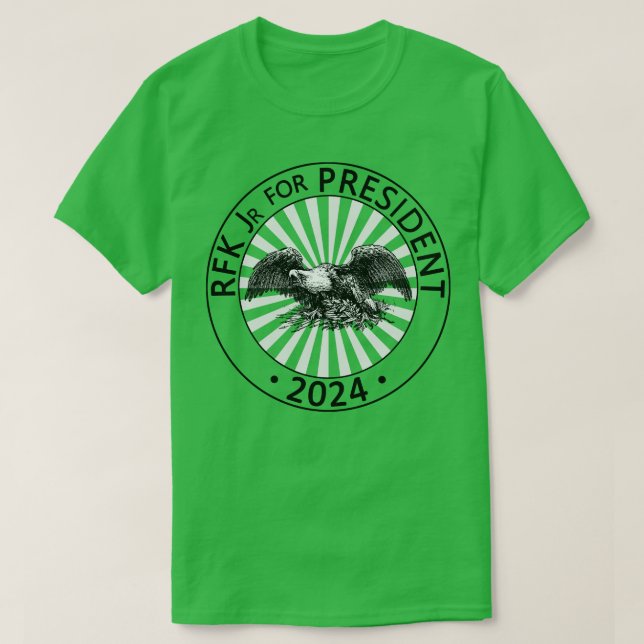 Camiseta RFK Jr Para 2024 2 (Diseño del anverso)