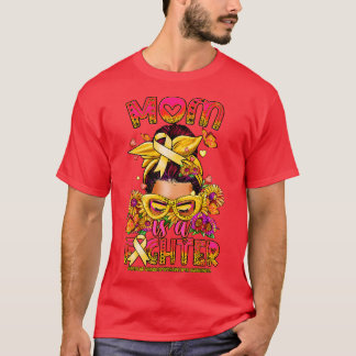 Camiseta Rhabdomyosarcoma alveolar Conciencia Mamá me comba