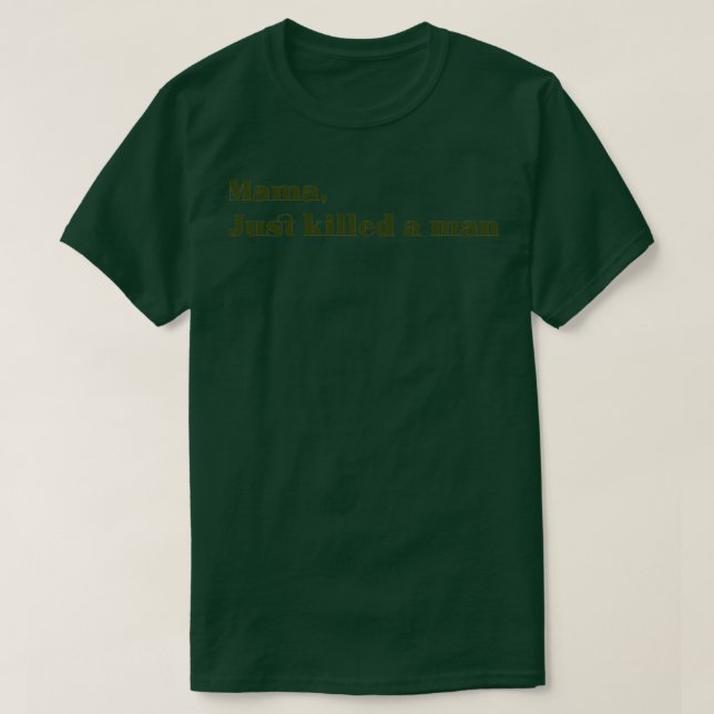Camiseta Rhapsody verde bohemio (Diseño del anverso)