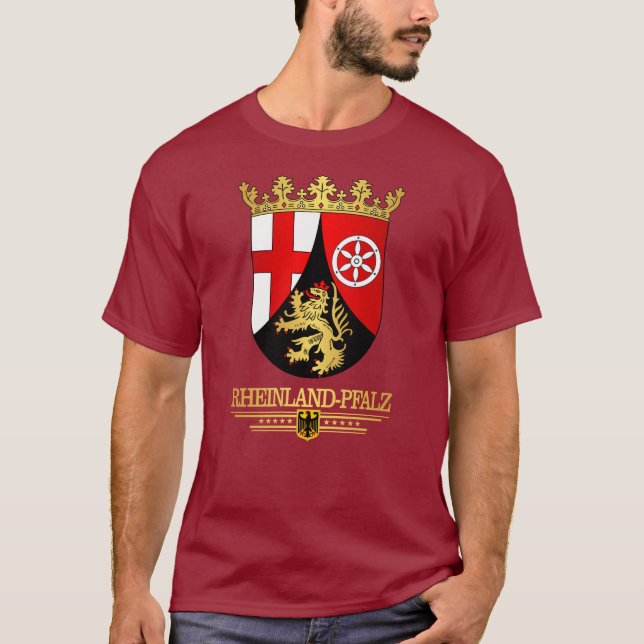 Camiseta Rheinland-Pfalz (Renania-Palatinado) (Anverso)