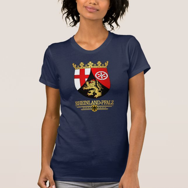 Camiseta Rheinland-Pfalz (Renania-Palatinado) (Anverso)