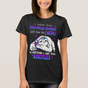 Camiseta Rheumatoid Arthritis Awareness Month Ribbon Gifts