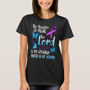 Camiseta Rheumatoide Artritis Guerrera Cinta de Concienciac