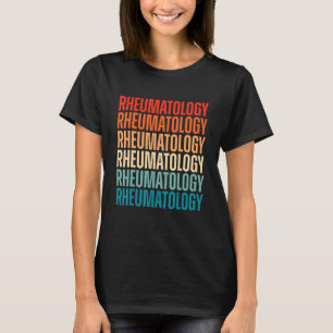 Camiseta Rheumatología Rheumatólogo Aparato