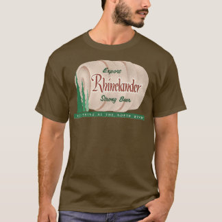 Camiseta Rhinelander Beer Retro Defecto Wisconsin Brewerian