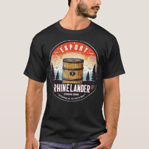 Camiseta Rhinelander Beer Vintage Interrupción de la Cervec