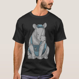 Camiseta Rhino como artesano con llave