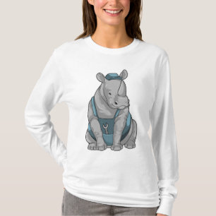 Camiseta Rhino como artesano con llave