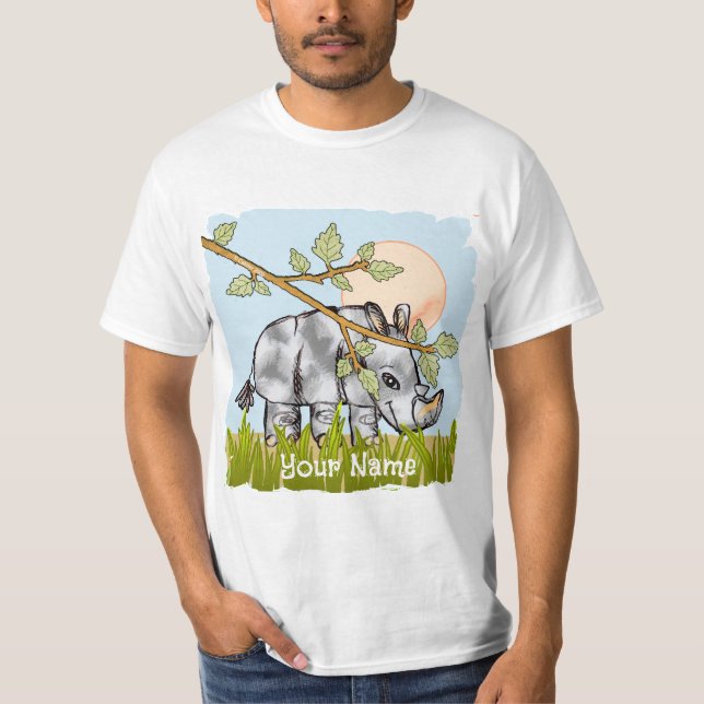 Camiseta Rhino Hiding (Anverso)