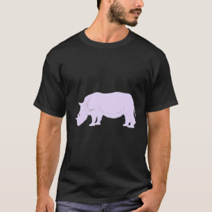 Camiseta Rhino Lavender Rinoceros