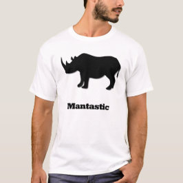 Camiseta Rhino Mantastic black
