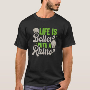 Camiseta Rhino Rhinoceros Animal salvaje