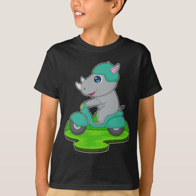 Camiseta Rhino Scooter (Anverso)