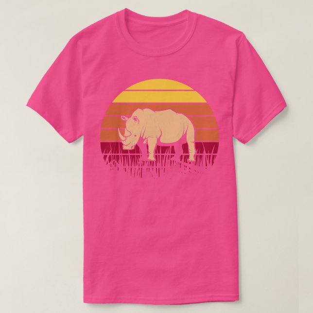 Camiseta Rhino vintage (Diseño del anverso)