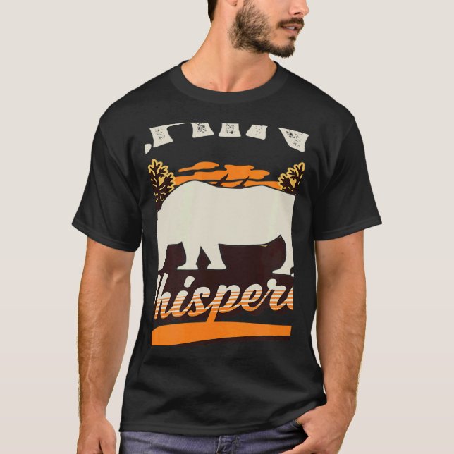 Camiseta Rhino Whisperer (Anverso)