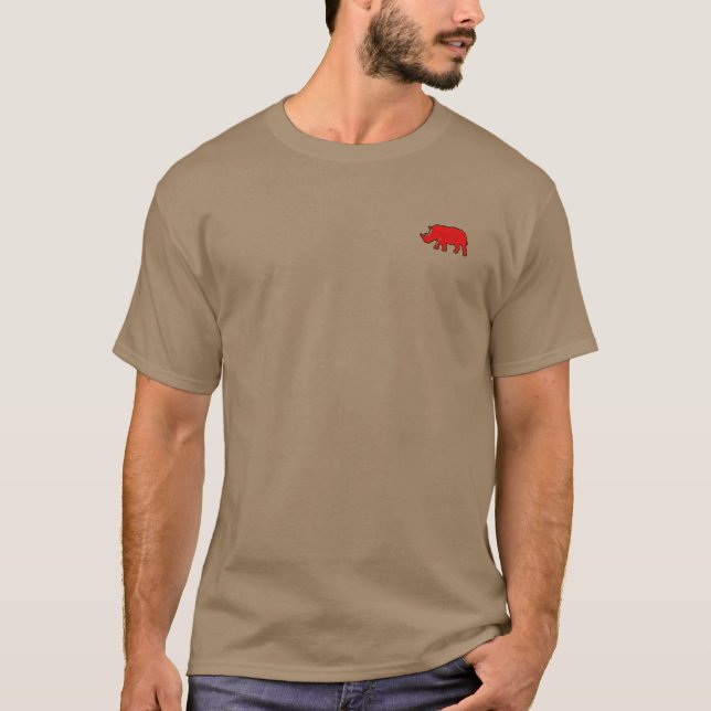Camiseta Rhinoceros (Anverso)