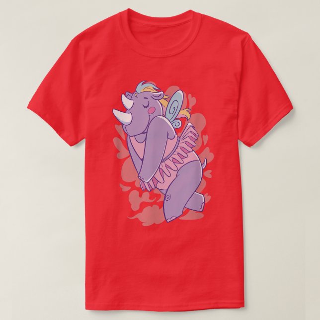 Camiseta Rhinoceros Fantasía (Diseño del anverso)