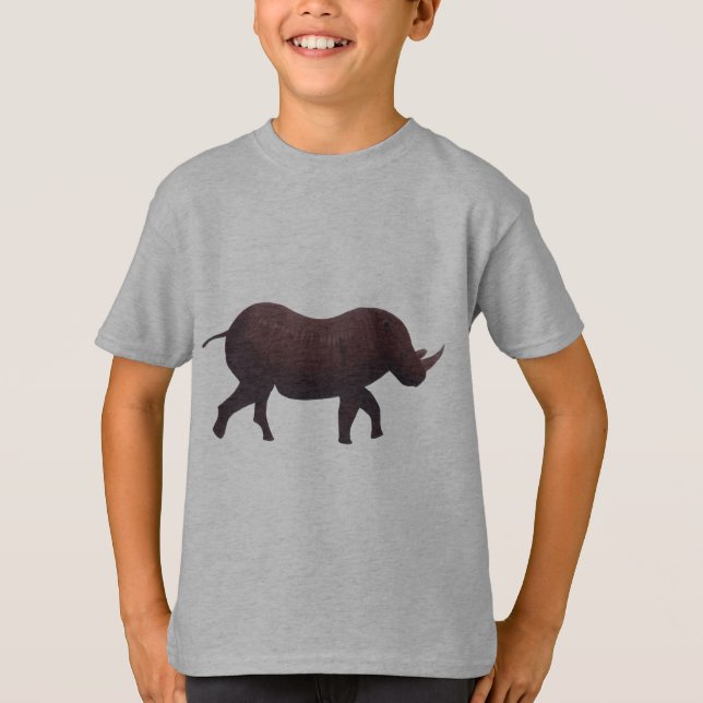 Camiseta Rhinoceros, Rhino Animal Tee Shirts (Anverso)