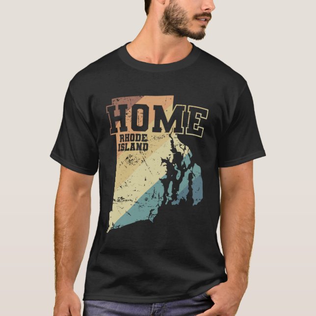 Camiseta Rhode Island Home Estados Unidos (Anverso)