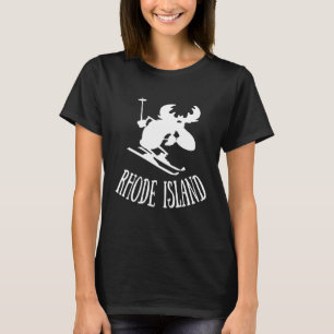 Camiseta Rhode Island Moose Downhill Esquí para esquiador