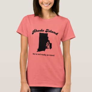 Camiseta Rhode Island - no somos una isla