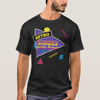 Camiseta Rhodes Pride Days 2024 Retro Rhodes