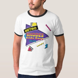 Camiseta Rhodes Pride Days 2024 Retro Rhodes