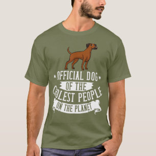 Camiseta Rhodesia Ridgeback Perro cachorros Dueño Lover