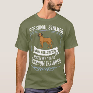 Camiseta Rhodesia Ridgeback Perro cachorros Dueño Lover _1