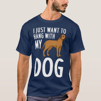 Camiseta Rhodesia Ridgeback Perro cachorros Dueño Lover _39