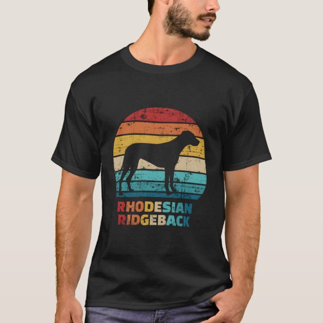 Camiseta Rhodesian Ridgeback (Anverso)