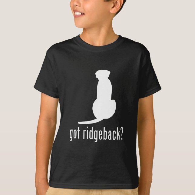 Camiseta Rhodesian Ridgeback (Anverso)