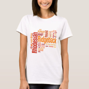 Camiseta Rhodesian Ridgeback