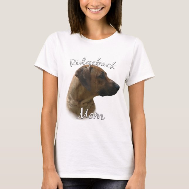 Camiseta Rhodesian Ridgeback Mom 2 (Anverso)