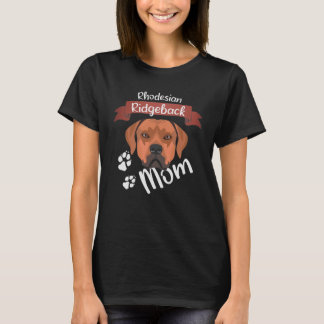 Camiseta Rhodesian Ridgeback Mom, Perro Mom