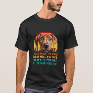 Camiseta Rhodesian Ridgeback Perro de cachorro Mamá Papá Ma