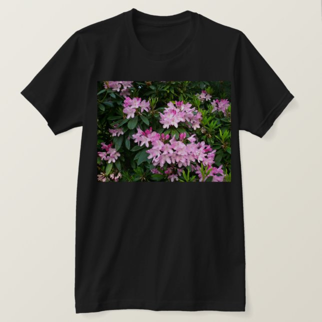 Camiseta Rhododendros (Anverso del diseño)