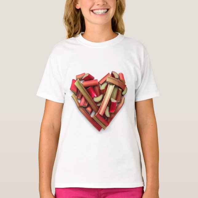 Camiseta Rhubarb Heart (Anverso)