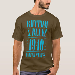Camiseta Rhythm and Blues 1940 Vintage