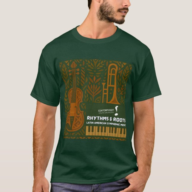 Camiseta Rhythms & Roots Men's Tee (Anverso)