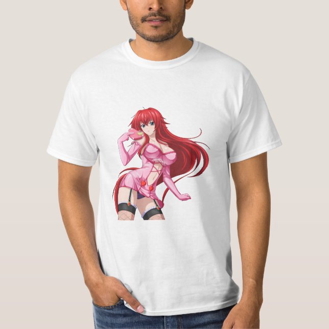 Camiseta Rias Gremory Oppai (Anverso)