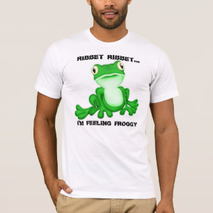 Camiseta Ribbet Ribbet… Estoy sintiendo el Froggy