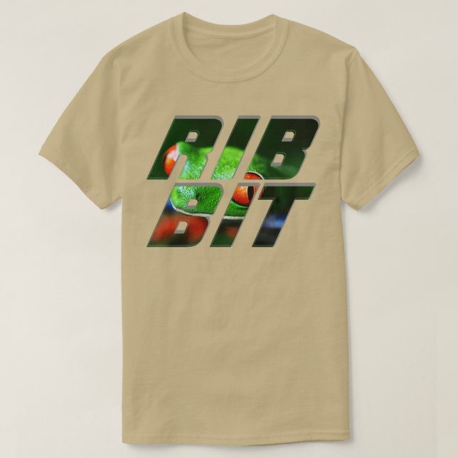 CAMISETA RIBBIT (Diseño del anverso)