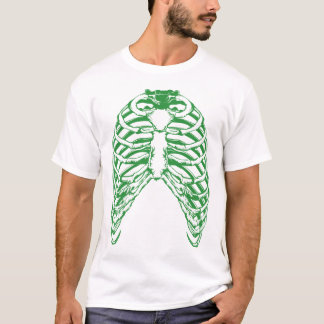 Camiseta Ribcage y luz del omóplato