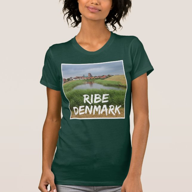 Camiseta Riberhus y Ribe, Jutland, Dinamarca (Anverso)