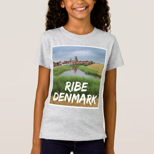 Camiseta Riberhus y Ribe, Jutland, Dinamarca (Anverso)