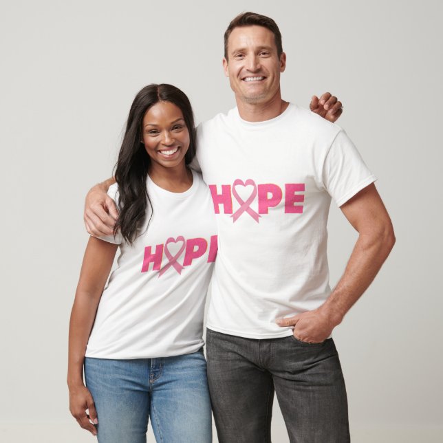 CAMISETA RIBÓN DE ESPERANZA/ ROPA/ CONCIENCIA/ UNISEX (Unisexo)