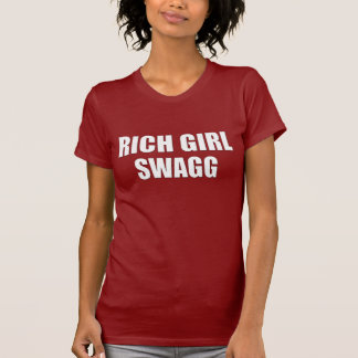 Camiseta rica de Swagg del chica