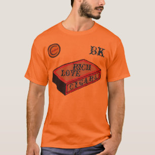 CAMISETA RICA DEL "CIGARRO" DEL AMOR DE S DE LOS
